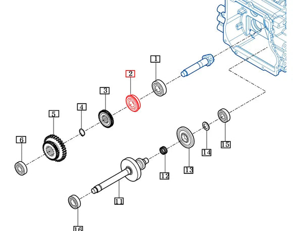 Mahindra Tractor Bearing 6305 V6001606305 Mahindra Direct Parts