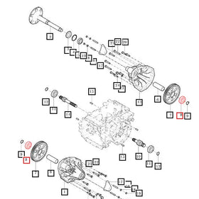 Mahindra Tractor Bearing 6306 V6001106306 Mahindra Direct Parts