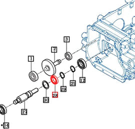 Mahindra Tractor Bearing 6306 V6001106906 Mahindra Direct Parts