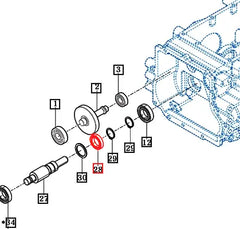 Mahindra Tractor Bearing 6306 V6001106906