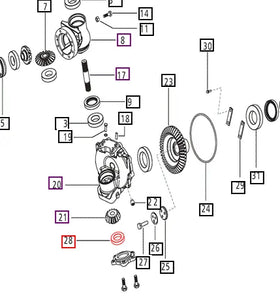 Mahindra Tractor Bearing 6308 006507711D1 Mahindra Direct Parts