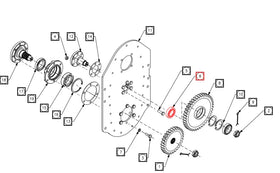 Mahindra Tractor Bearing CQSX09000010N-FM Mahindra Direct Parts