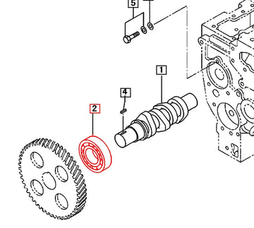 Mahindra Tractor Bearing MD703856 Mahindra Direct Parts