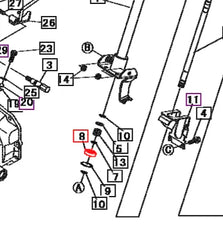 Mahindra Tractor Bearing NSK424 6004DU 07500560044