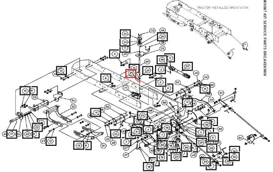 Mahindra Tractor Bearing Plain AME011954 Mahindra Direct Parts