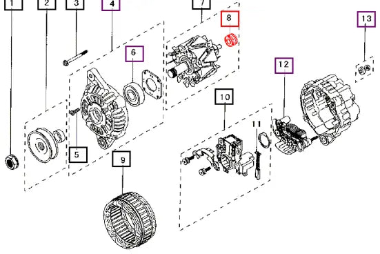 Mahindra Tractor Bearing S930P63670 Mahindra Direct Parts