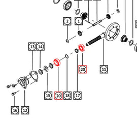 Mahindra Tractor Bearing SP010402909 Mahindra Direct Parts