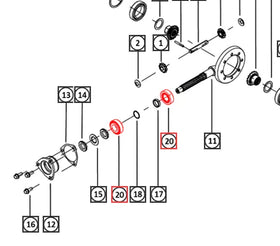 Mahindra Tractor Bearing SP010402909 Mahindra Direct Parts