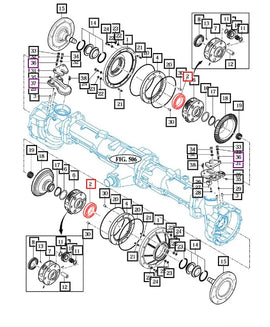 Mahindra Tractor Bearing V6001106018 Mahindra Direct Parts
