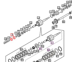 Mahindra Tractor Bearing V6001106208