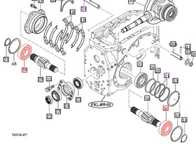 Mahindra Tractor Bearing V6001106310 Mahindra Direct Parts