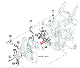 Mahindra Tractor Bearing V6001106804 Mahindra