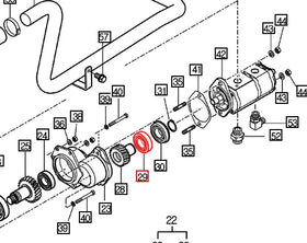 Mahindra Tractor Bearing V6001162032 Mahindra Direct Parts