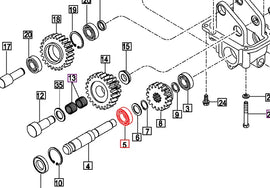 Mahindra Tractor Bearing V6041106004 Mahindra Direct Parts