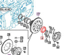 Mahindra Tractor Bearing V6041106011 Mahindra Direct Parts