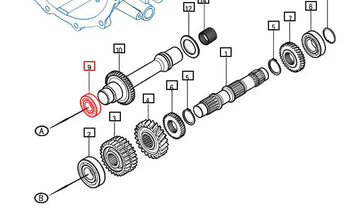 Mahindra Tractor Bearing V6041106205 Mahindra Direct Parts