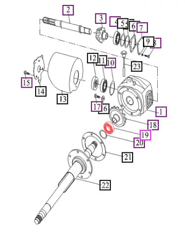 Mahindra Tractor Bearing, Ball ANS123006308 Mahindra Direct Parts