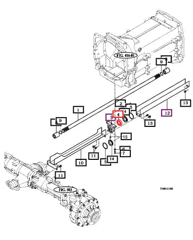 Mahindra Tractor Bearing, Ball V6001506006 Mahindra Direct Parts