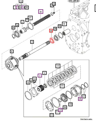 Mahindra Tractor Bearing, Ball V6001506205 Mahindra Direct Parts