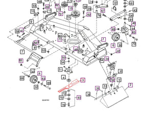 Mahindra Tractor Belly Mower Blades WMM34615KT Mahindra