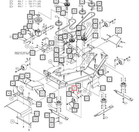 Mahindra Tractor Belly Mower Wheel AME012969 (Copy) Mahindra