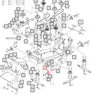 Mahindra Tractor Belly Mower Wheel Axle Bolt AME007057 (Copy) Mahindra