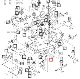 Mahindra Tractor Belly Mower Wheel Locking Ring AME008547 (Copy) Mahindra