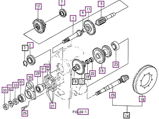 Mahindra Tractor Bevel Pinion(9) 15723062010 Mahindra Direct Parts
