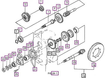 Mahindra Tractor Bevel Pinion(9) 15723062010 Mahindra Direct Parts