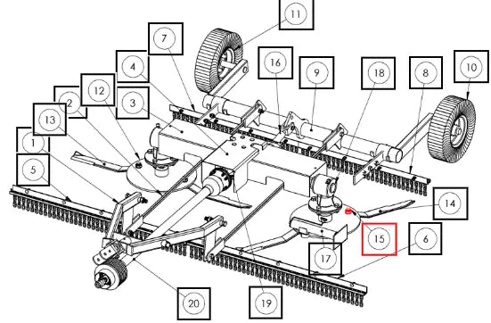 Mahindra Tractor Blade Bolt Kit BBK120 Mahindra Direct Parts