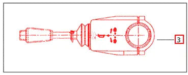 Mahindra Tractor Blinker Switch 007706819D91 Mahindra