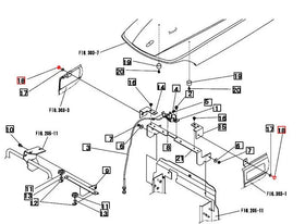 Mahindra Tractor Body Panel Knob 27162402000 Mahindra