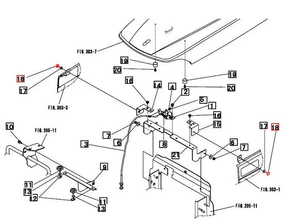 Mahindra Tractor Body Panel Knob 27162402000 Mahindra