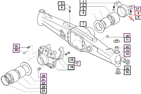 Mahindra Tractor Bolt 006500335C1 Mahindra Direct Parts