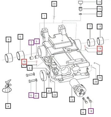 Mahindra Tractor Bolt 007203079D1 Mahindra Direct Parts