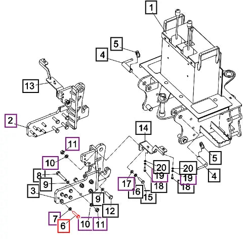 Mahindra Tractor Bolt 0310-012060 Mahindra Direct Parts