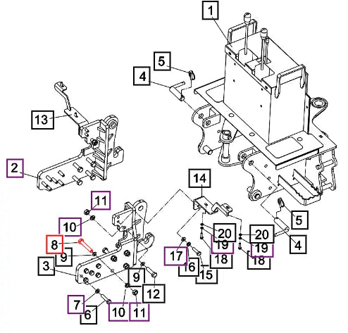 Mahindra Tractor Bolt 0310-014085 Mahindra Direct Parts