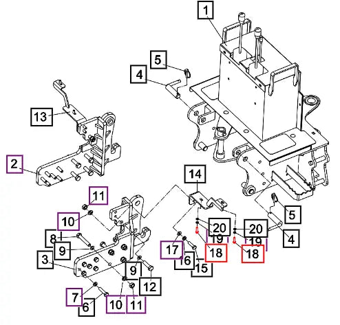 Mahindra Tractor Bolt 0321-008025 Mahindra Direct Parts