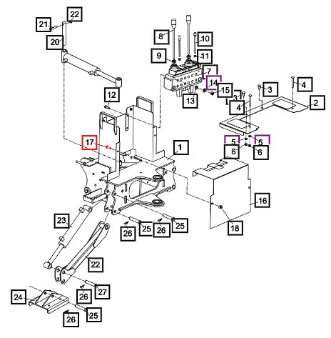 Mahindra Tractor Bolt 0321-008035 Mahindra Direct Parts
