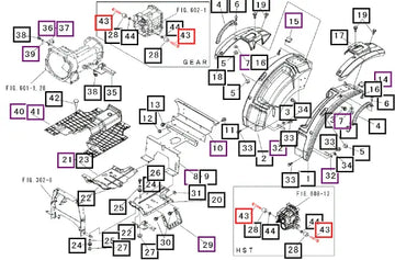 Mahindra Tractor Bolt 19573541000 Mahindra Direct Parts