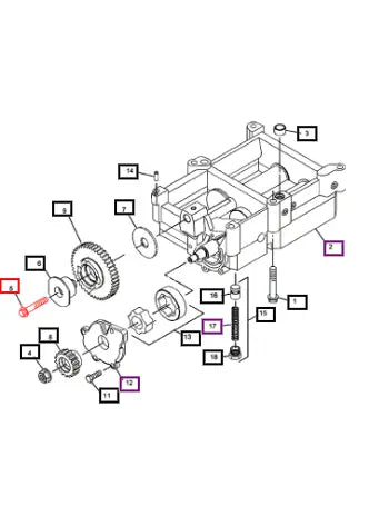 Mahindra Tractor Bolt 234-0189 Mahindra Direct Parts
