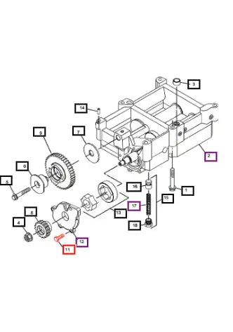 Mahindra Tractor Bolt 234-0212 Mahindra Direct Parts