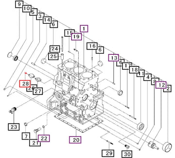 Mahindra Tractor Bolt 31S9400140 Mahindra Direct Parts