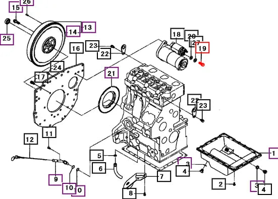 Mahindra Tractor Bolt 31S9408460 Mahindra Direct Parts