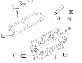 Mahindra Tractor Bolt 5/6 Unc - 2b X 4" 006005725D1 Mahindra Direct Parts