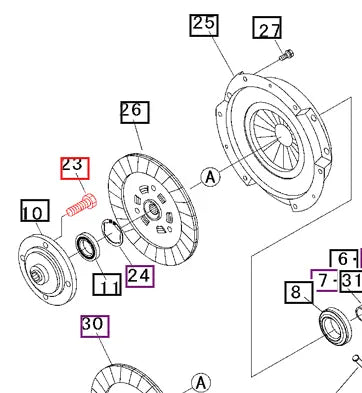 Mahindra Tractor Bolt 7T A0500110030 Mahindra Direct Parts