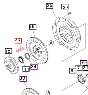 Mahindra Tractor Bolt 7T A0500110030 Mahindra Direct Parts