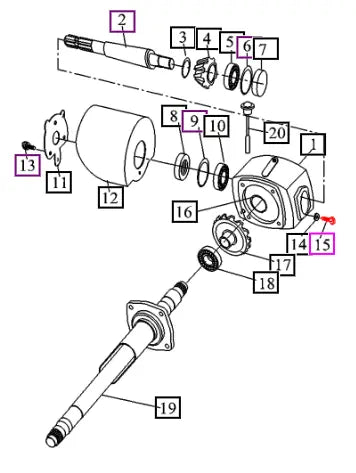 Mahindra Tractor Bolt ANS321010014 Mahindra Direct Parts