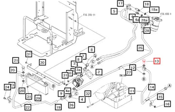Mahindra Tractor Bolt Eye 19462183000 Mahindra Direct Parts
