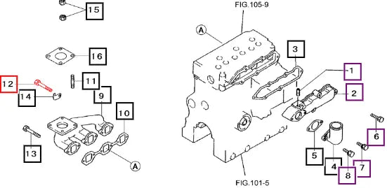 Mahindra Tractor Bolt F103508020 Mahindra Direct Parts